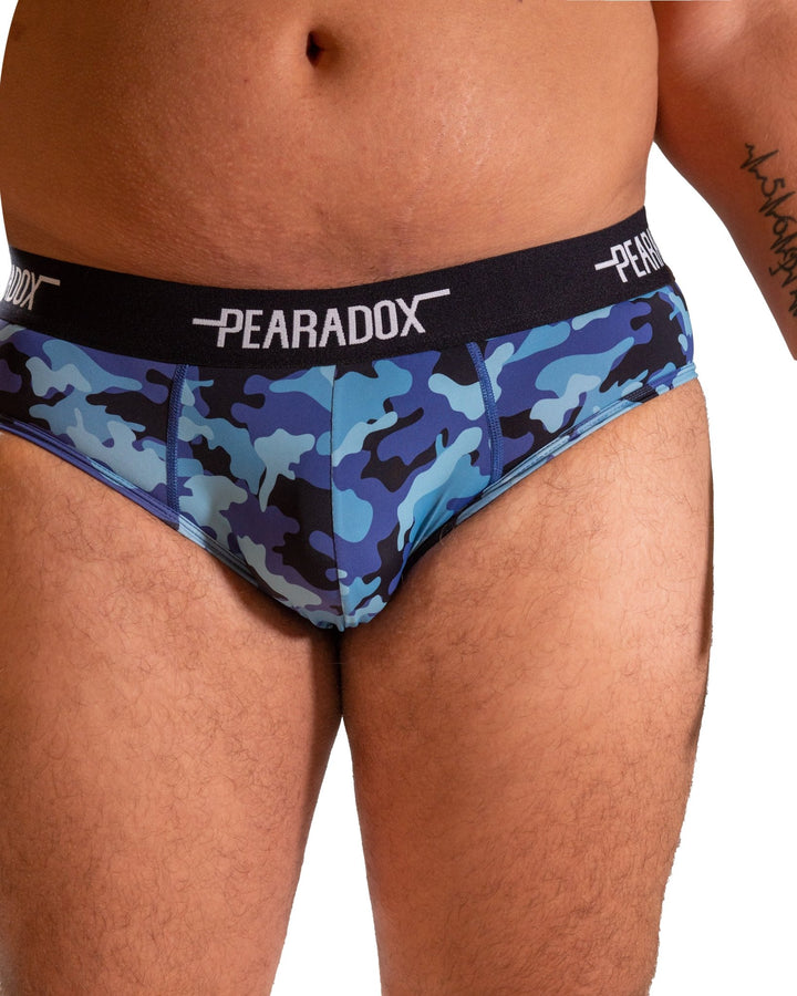 H2O Blue Camo Briefs - Pearadox