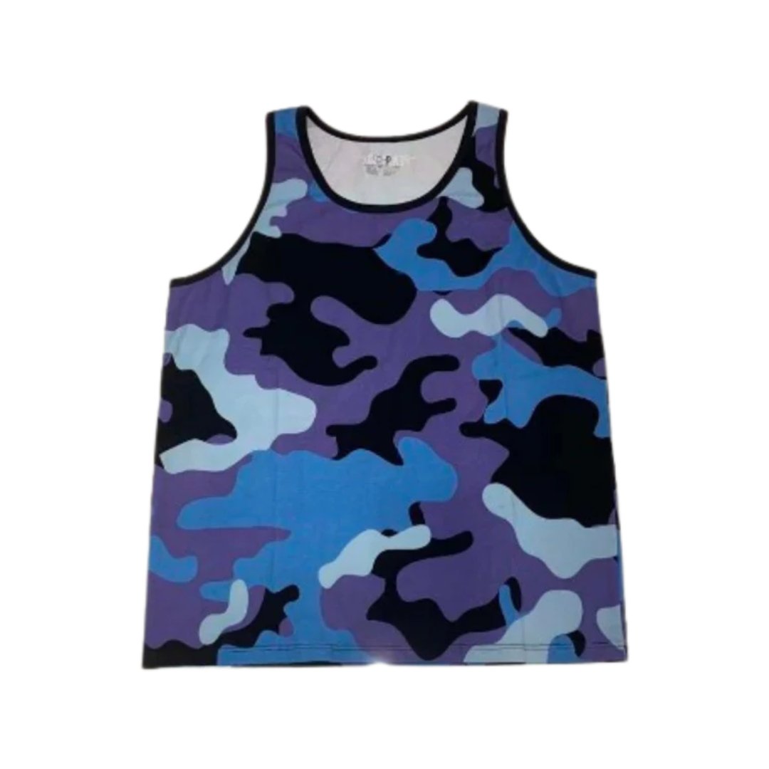 H2O Blue Camo Tank Top - Pearadox