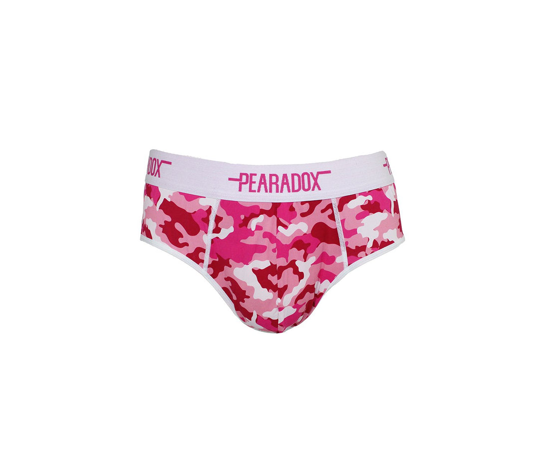 Pink Aura Camo Briefs - Pearadox