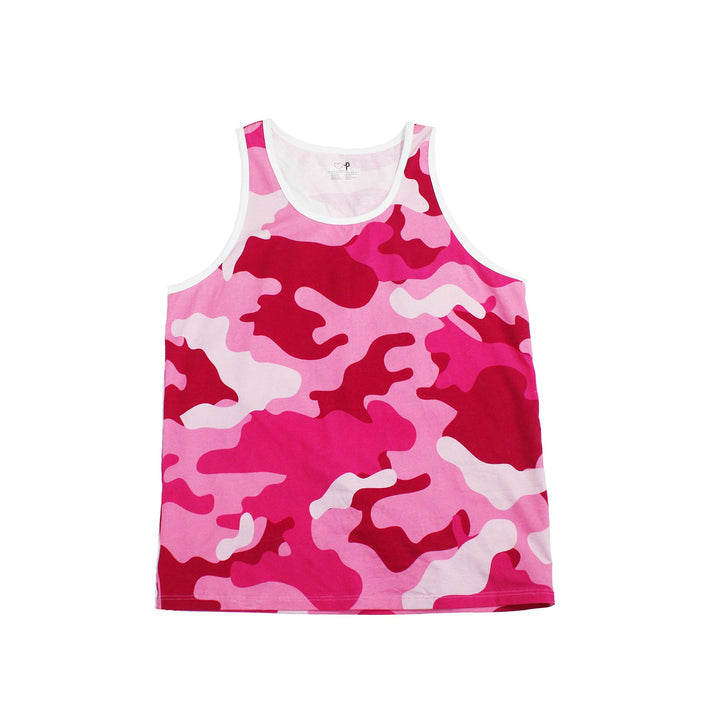 Pink Aura Camo Tank Top - Pearadox