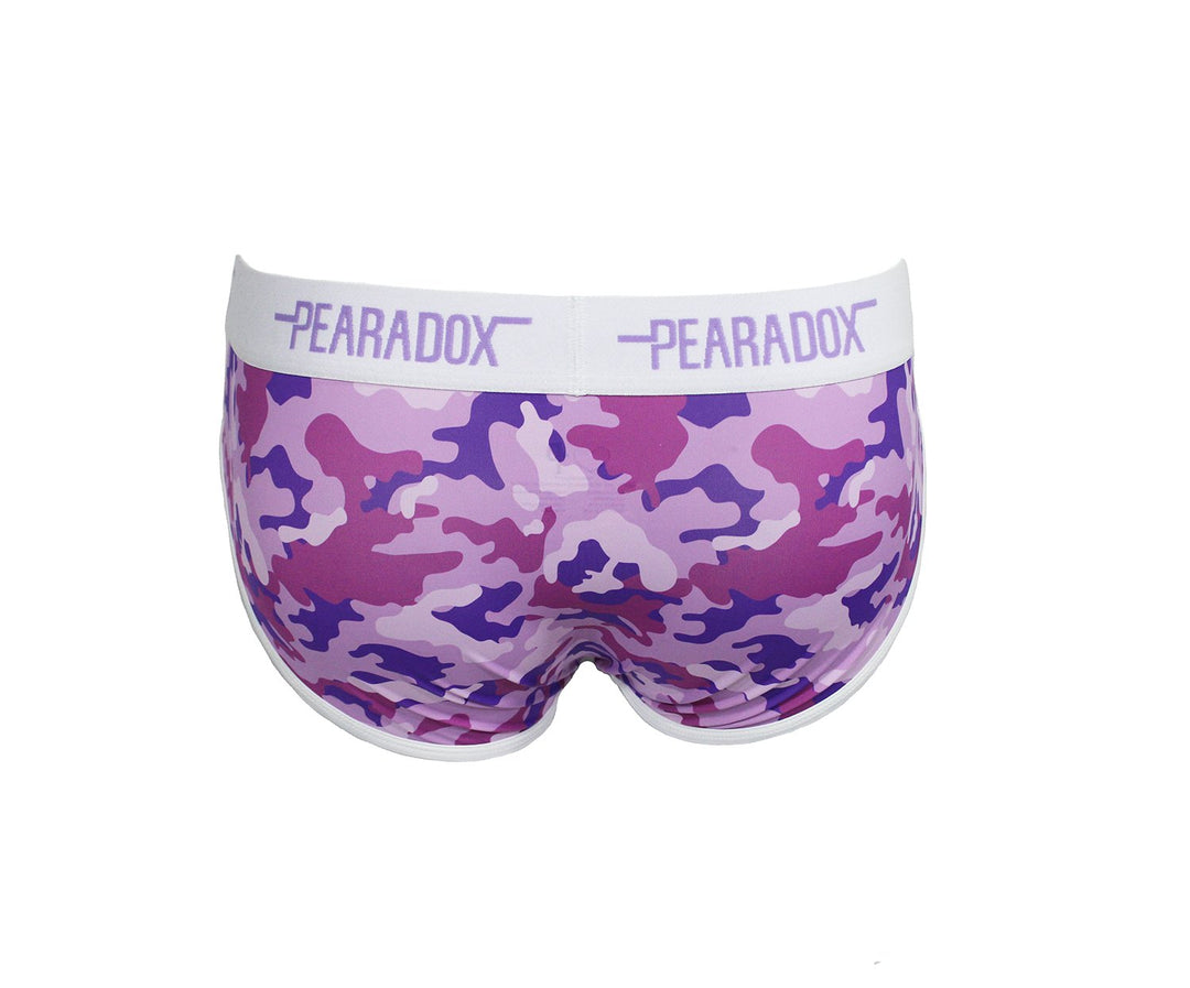 Purple Aura Camo Briefs - Pearadox