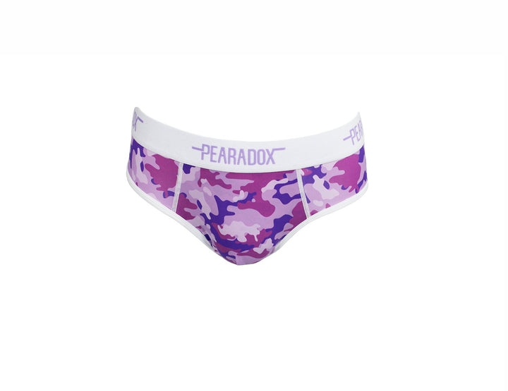 Purple Aura Camo Briefs - Pearadox