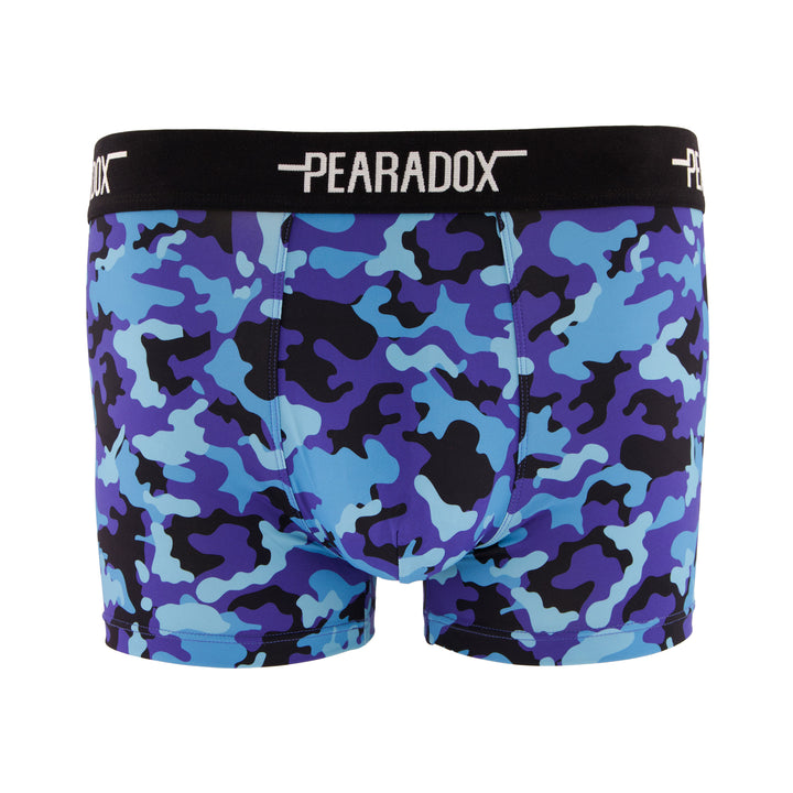 Blue H2O Camo Boxer Trunks